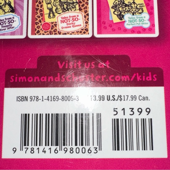 First and Second Dork Diaries Books (Free book Magnet) - Picture 4 of 6